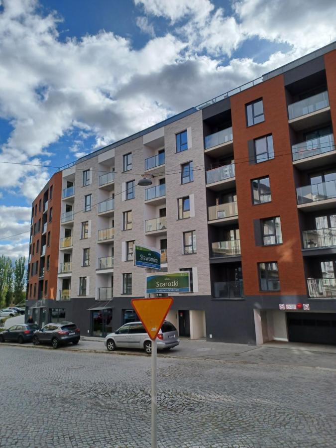 Centrum Apartament Z Parkingiem Шчечин Екстериор снимка